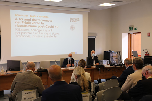 "A 45 anni dal terremoto del Friuli: verso la ricostruzione post-Covid-19"