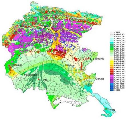 Seismic reclassification of the Region of Friuli Venezia Giulia
